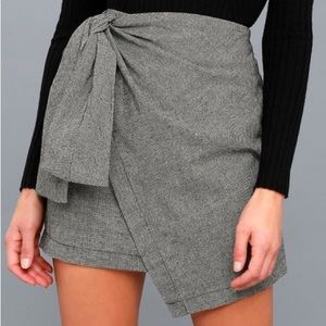 Lizard Thicket Gingham Wrap Skirt